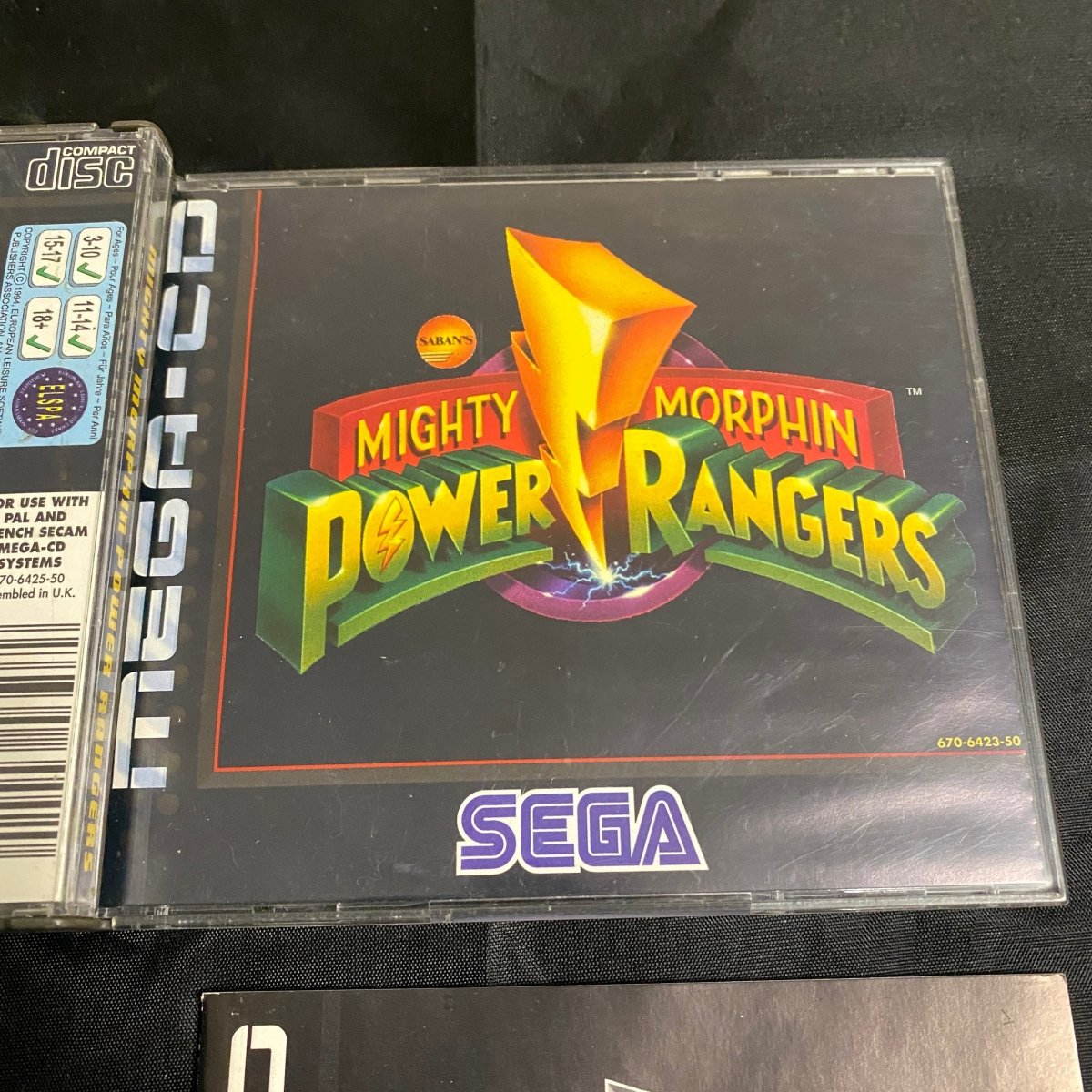 Buy Mighty Morphin Power Rangers Sega mega cd -@ 8BitBeyond Buy Mighty Morphin Power Rangers Sega mega cd -@ 8BitBeyond